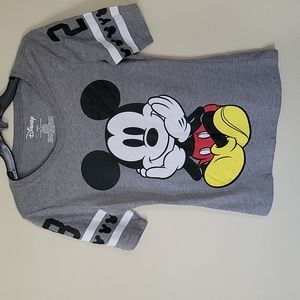 Women Disney Mickey Mouse Shirt Size Med